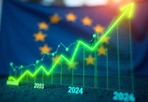 Market multipliers scaling impact growth chart 2023-2024 - Adaptive project ecosystems showing exponential digital marketing performance optimization and EU project impact maximization