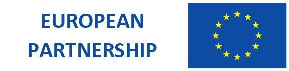 European Partnership EU flag logo - Horizon 2020 consortium collaboration and strategic partnerships for digital marketing agency projects