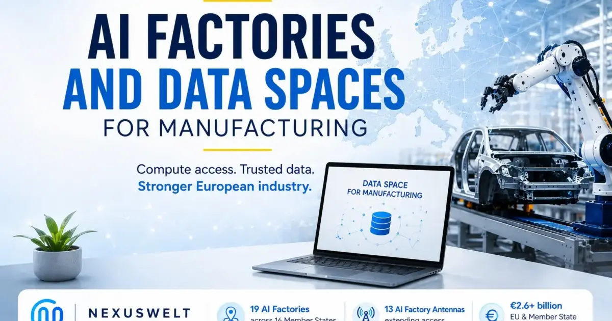 Map of EuroHPC AI Factories and Antennas across Europe
