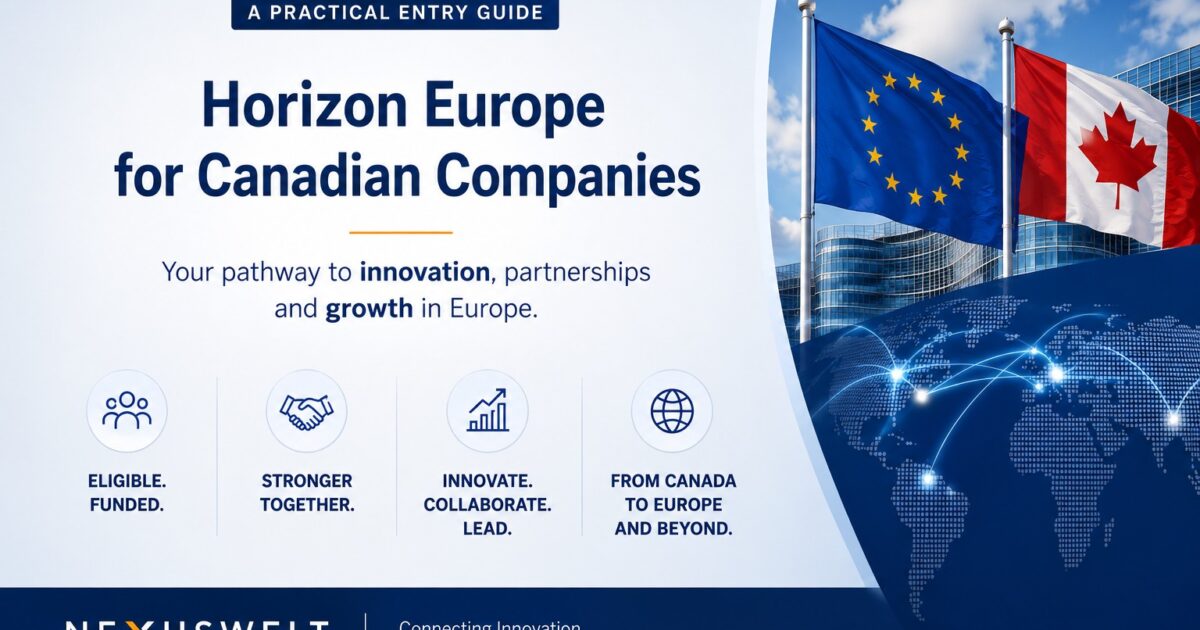 horizon_europe_canadian_companies_banner Canadian company preparing to join a Horizon Europe consortium
