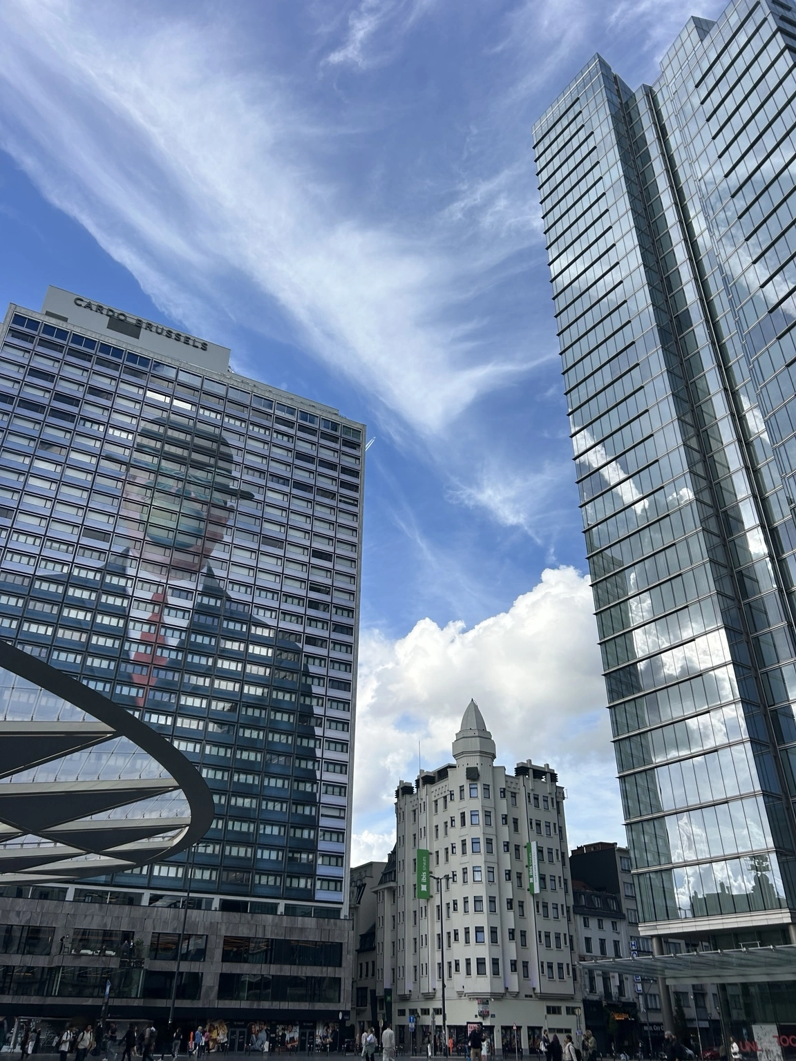Brussels skyline during the Annual I3 Instrument Forum week