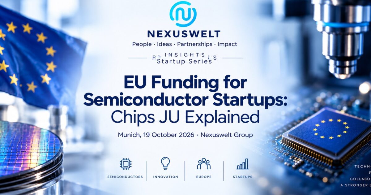 Semiconductor startup accessing EU Chips JU opportunities, design infrastructure and collaborative funding